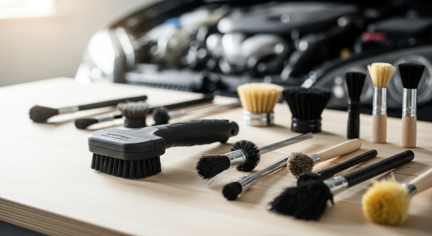 Car Detailing brushes